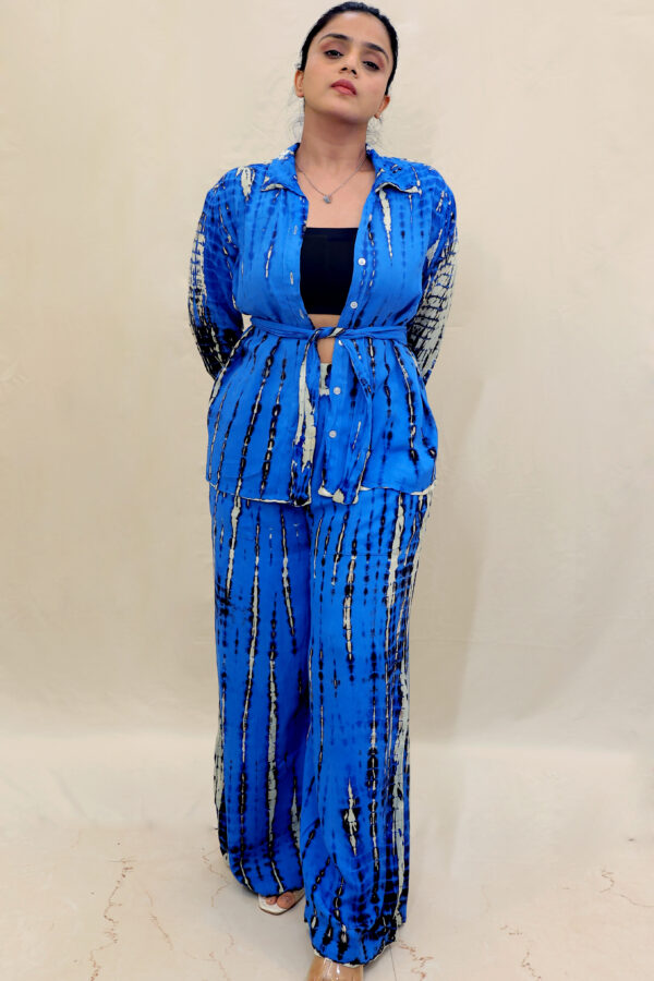 Dye Belt Blue Co-ord