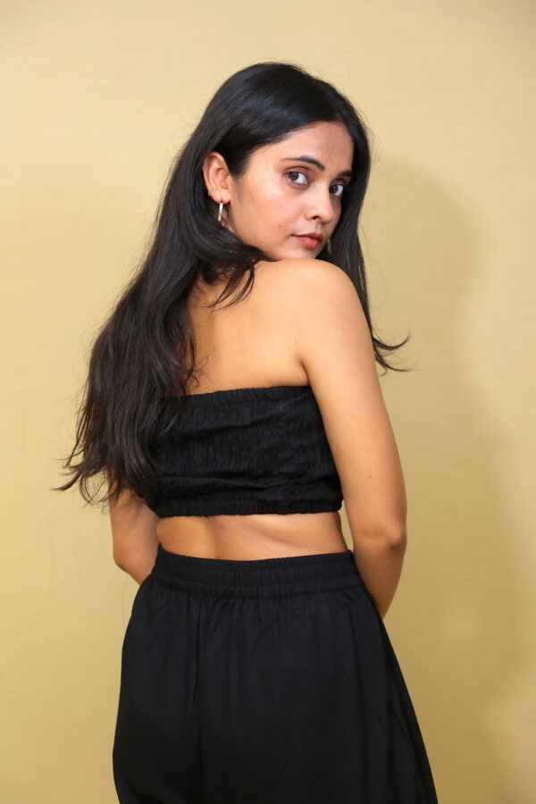 Crop Black Coord Set - Image 4